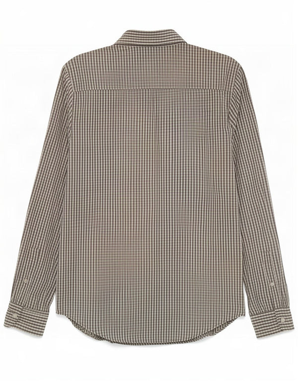 Cos Herreskjorte str. 39 Medium Grey Gingham Cotton