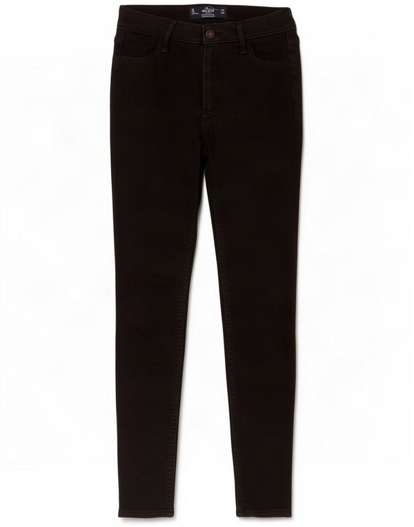 Hollister Kvinder High Rise Legging Skinny Jeans US 3 XS W26 L26 Sort