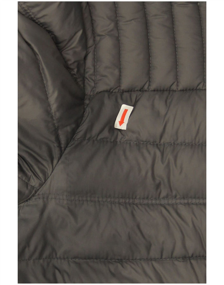 Tommy Hilfiger Herre polstret jakke UK 38 Medium Grå Nylon
