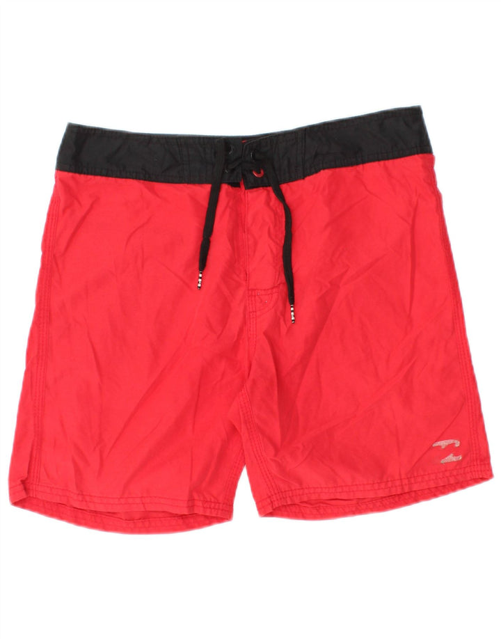 BILLABONG Badeshorts til mænd Medium Rød Colourblock Polyester Beach