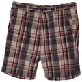 Guess Chino Shorts til mænd W34 Large Navy Blue Ternet Bomuld