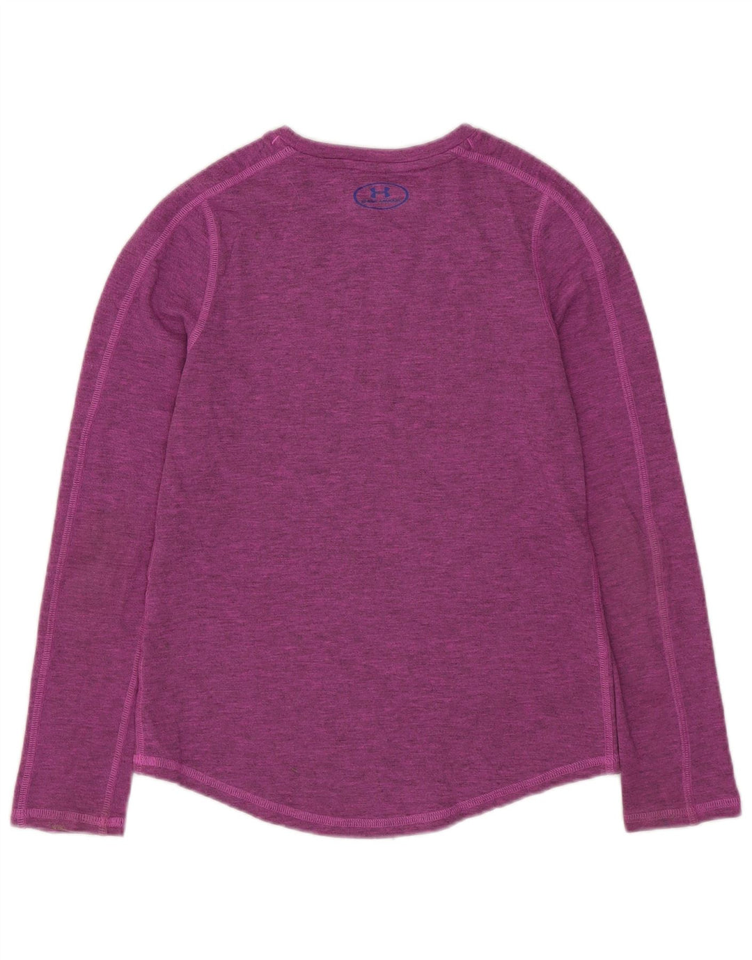 Under Armour Girls Grafisk Top Langærmet 9-10 År Medium Lilla