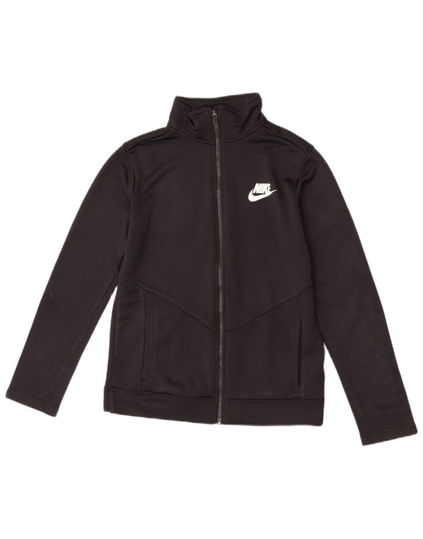 Nike Boys træningsdragt topjakke 13-14 år XL Sort polyester