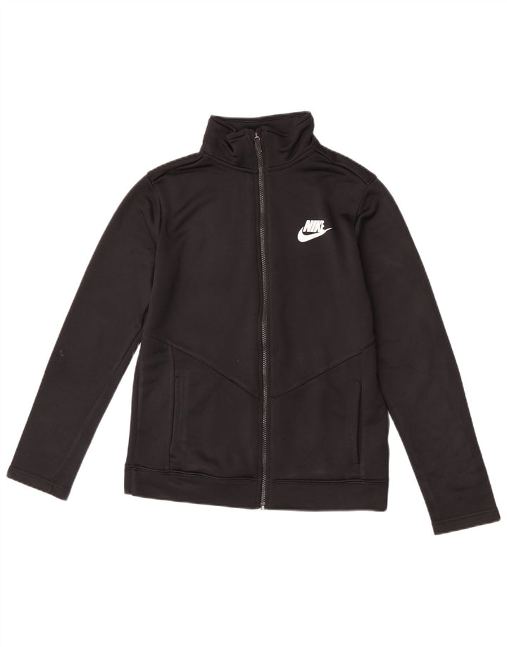 Nike Boys træningsdragt topjakke 13-14 år XL Sort polyester