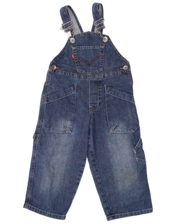 Levi's Baby Boys Dungarees Lige jeans 18-24 måneder W22 L14 Blå Bomuld