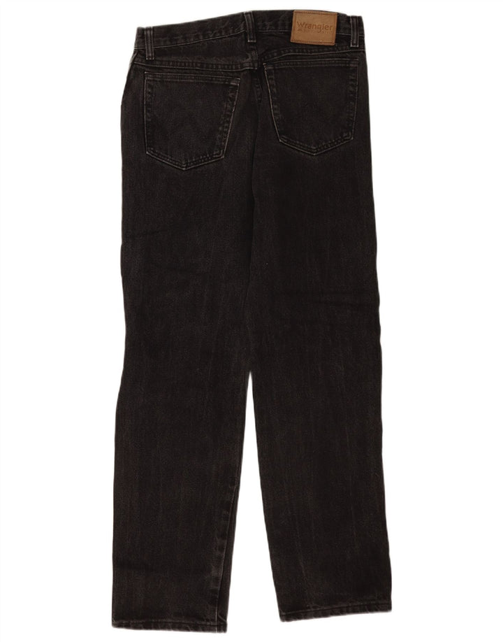 Wrangler Straight Jeans til mænd W28 L29 Sort