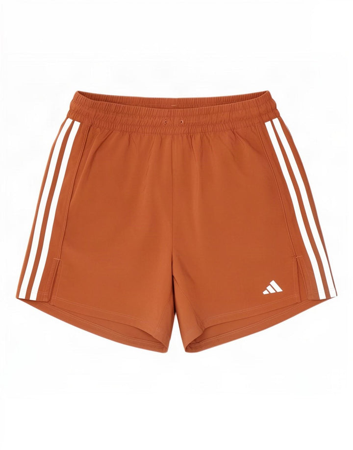 Adidas sportsshorts til kvinder UK 12/14 medium brun polyester