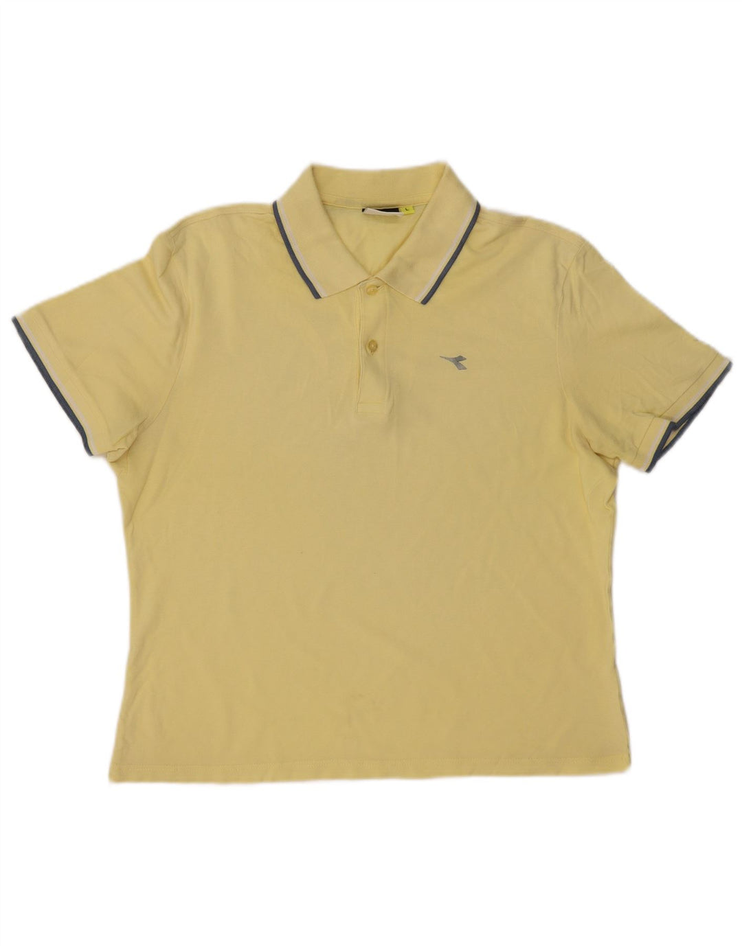 Diadora Herre Polo Shirt Stor Gul