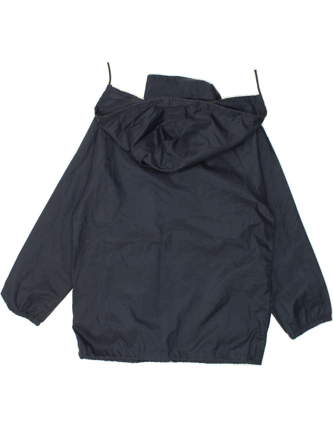 LOTTO Boys Hooded Rain Jacket 11-12 Years Navy Blue Polyester Vintage Lotto and Second-Hand Lotto from Messina Hembry 