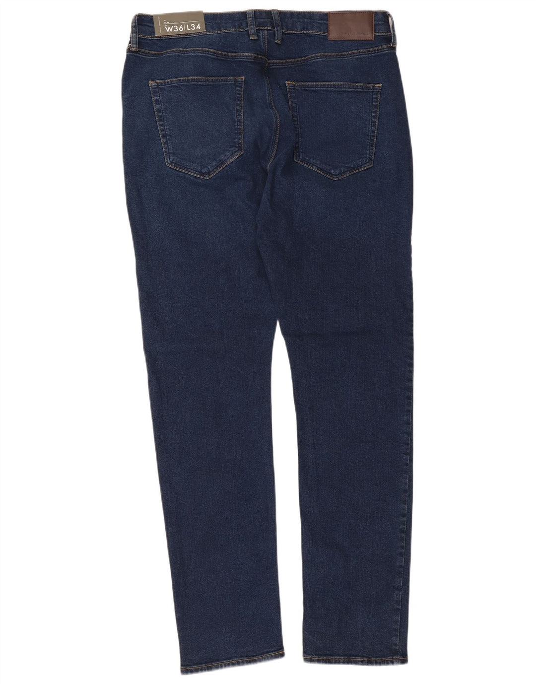 French Connection Slim Jeans til mænd W36 L34 blå bomuld