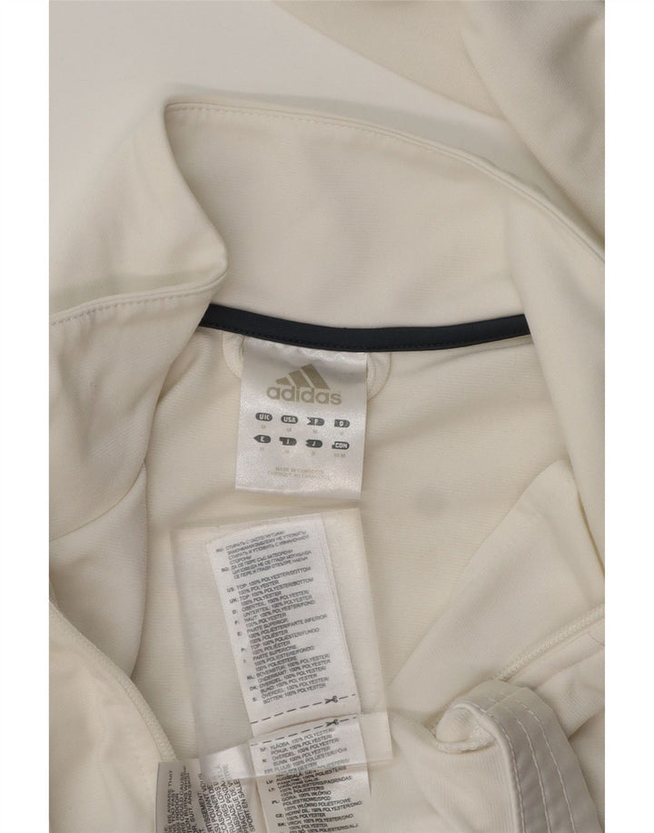 ADIDAS Træningsdragt til mænd Topjakke Medium White Colourblock Polyester