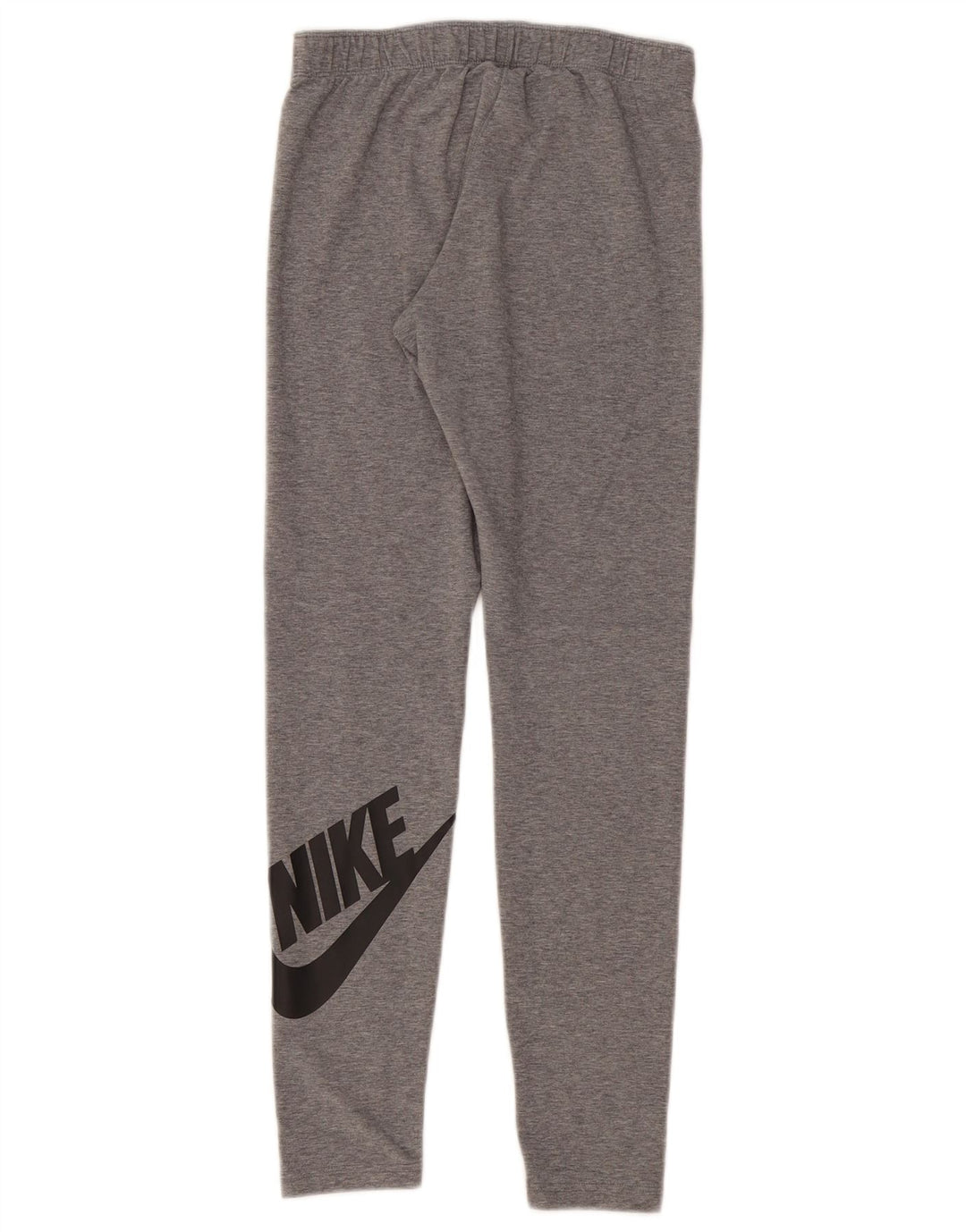 Nike Grafiske Leggings til kvinder UK 12 Medium Grey Flecked Bomuld