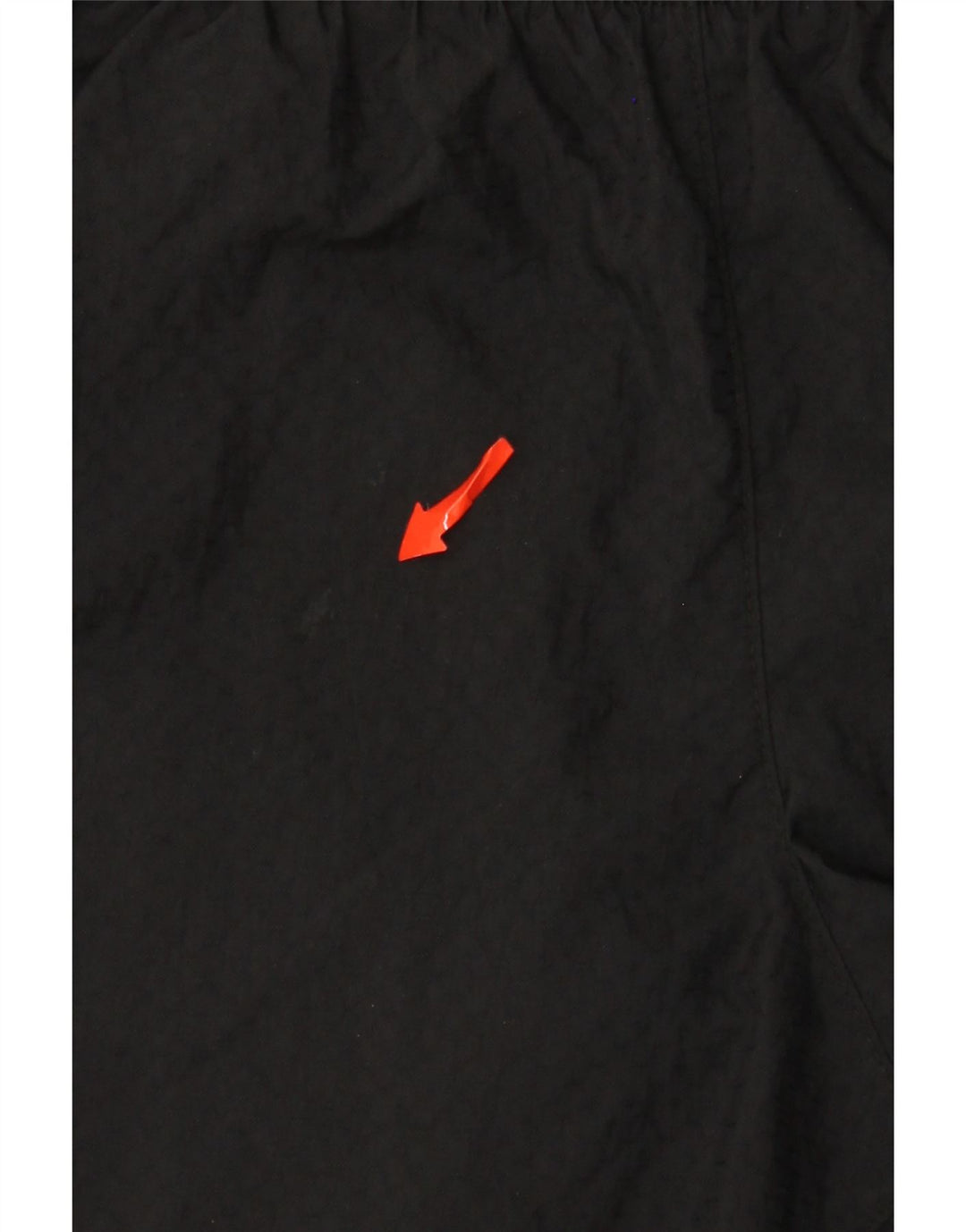 Nike Dame grafiske sportsshorts UK 14 Large Black Nylon