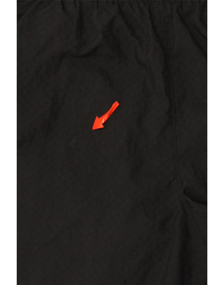 Nike Dame grafiske sportsshorts UK 14 Large Black Nylon