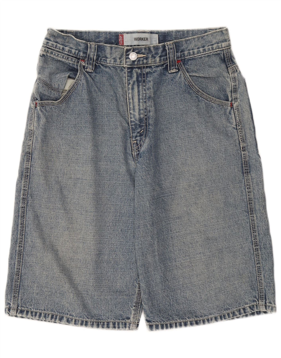 Levi's Herre Workwear Denim Shorts W29 Medium Blue Bomuld