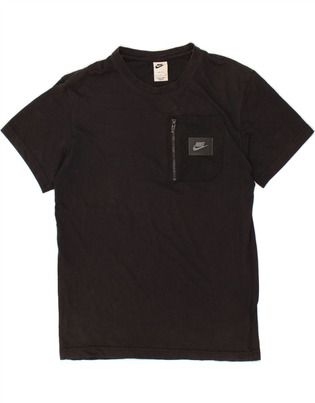 NIKE Mens Dri Fit T-Shirt Top Small Black Cotton Vintage Nike and Second-Hand Nike from Messina Hembry 