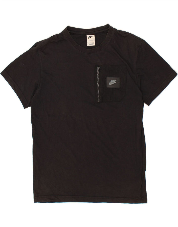 NIKE Mens Dri Fit T-Shirt Top Small Black Cotton Vintage Nike and Second-Hand Nike from Messina Hembry 
