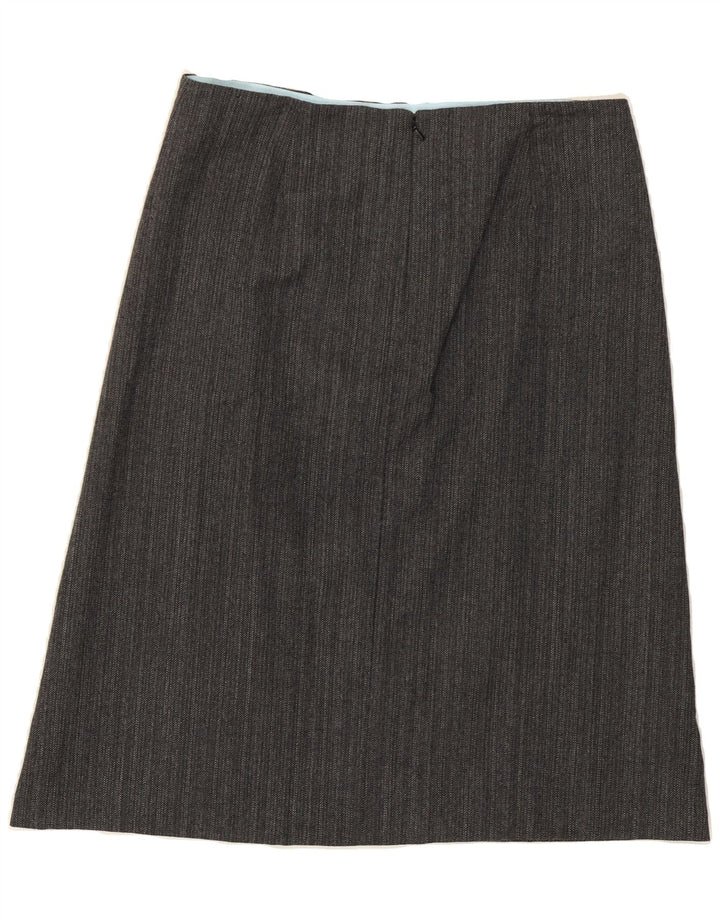 J. CREW Womens A-Line Skirt US 6 Medium W30  Grey Wool Vintage J. Crew and Second-Hand J. Crew from Messina Hembry 