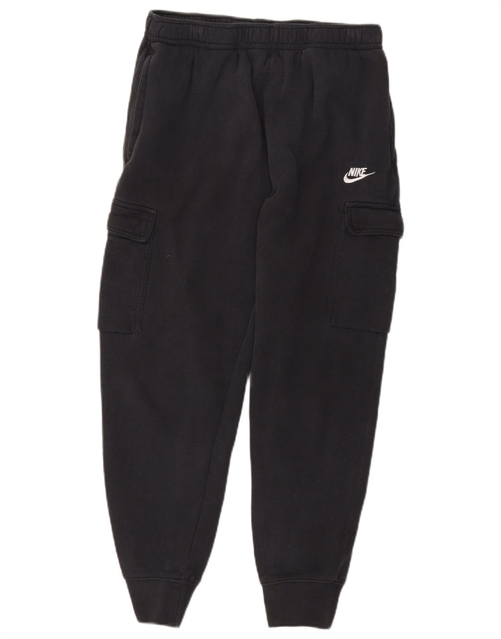 Nike Herre Cargo Træningsdragt Bukser Joggers Large Sort Bomuld