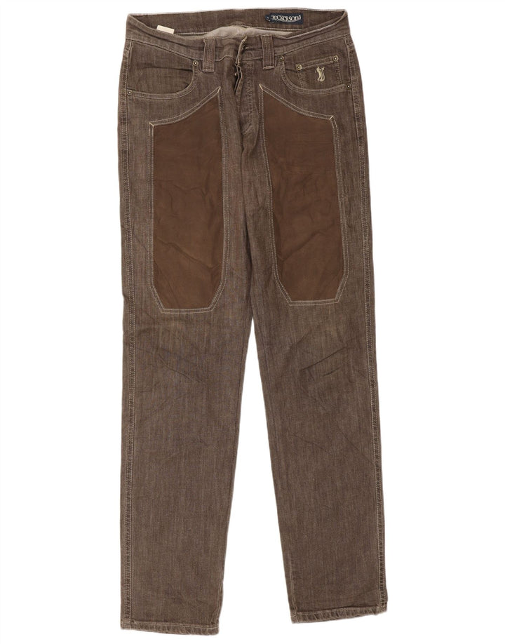 Jeckerson Herre Slim Jeans W32 L34 Brun Bomuld
