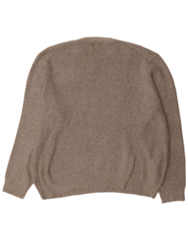 Marks & Spencer Herre sweater med rund hals 3XL grå polyamid