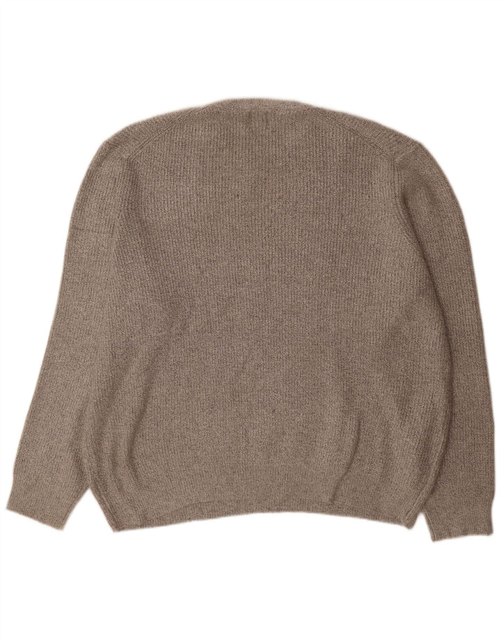 Marks & Spencer Herre sweater med rund hals 3XL grå polyamid