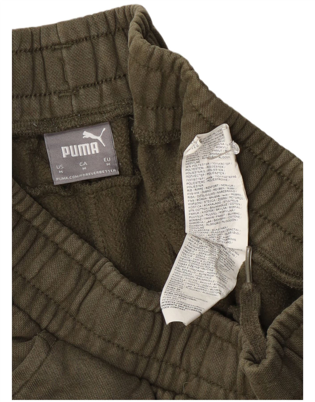 Puma Træningsdragt til mænd Joggers Medium Khaki Bomuld