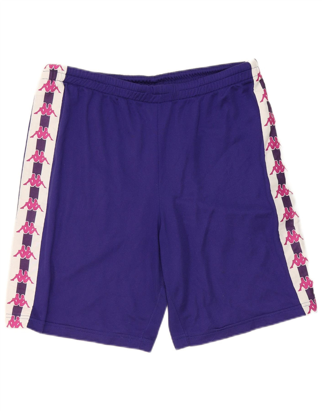 Kappa Herre grafiske sportsshorts Large Purple Colourblock Polyester