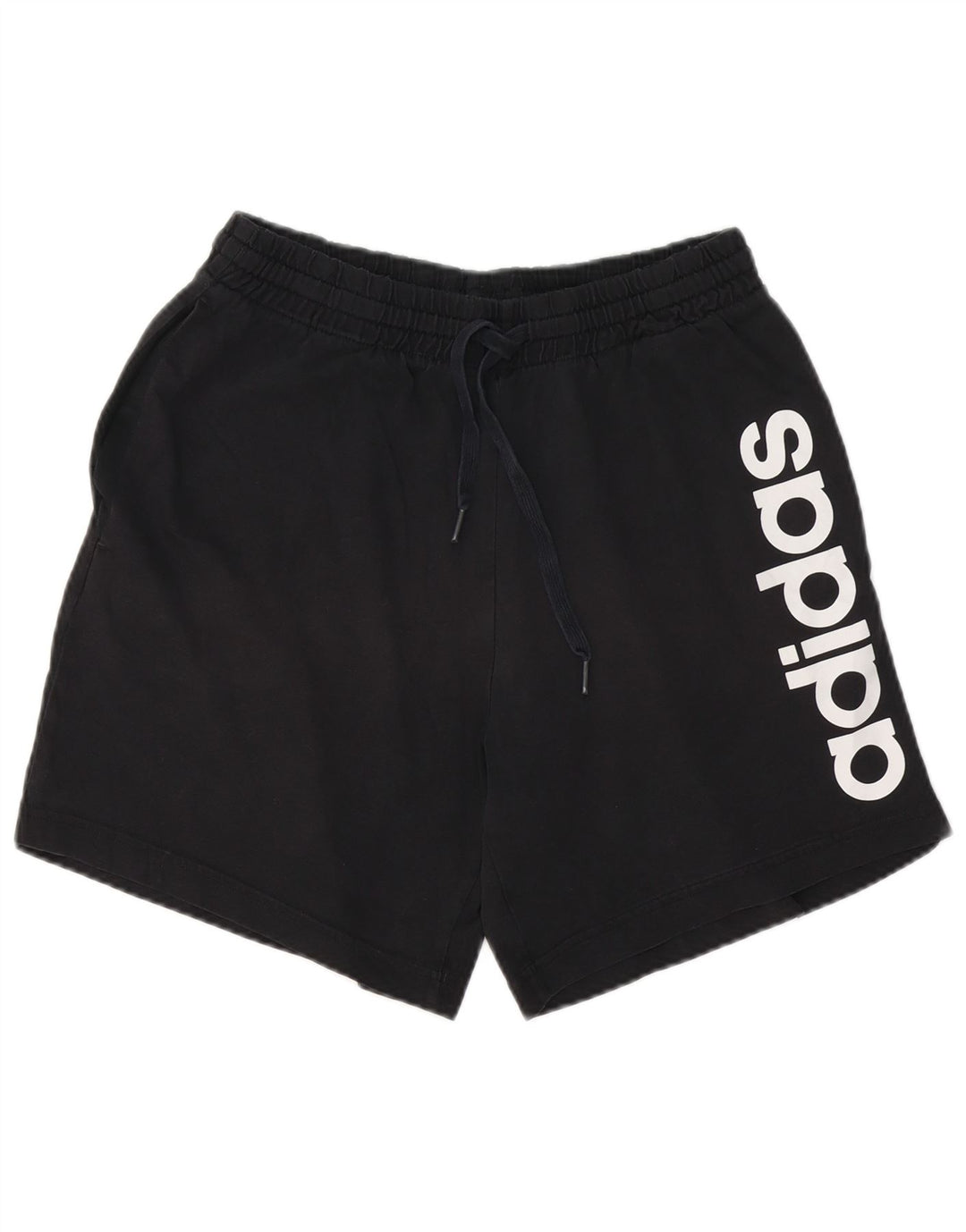 Adidas Herre grafiske sportsshorts Medium sort bomuld