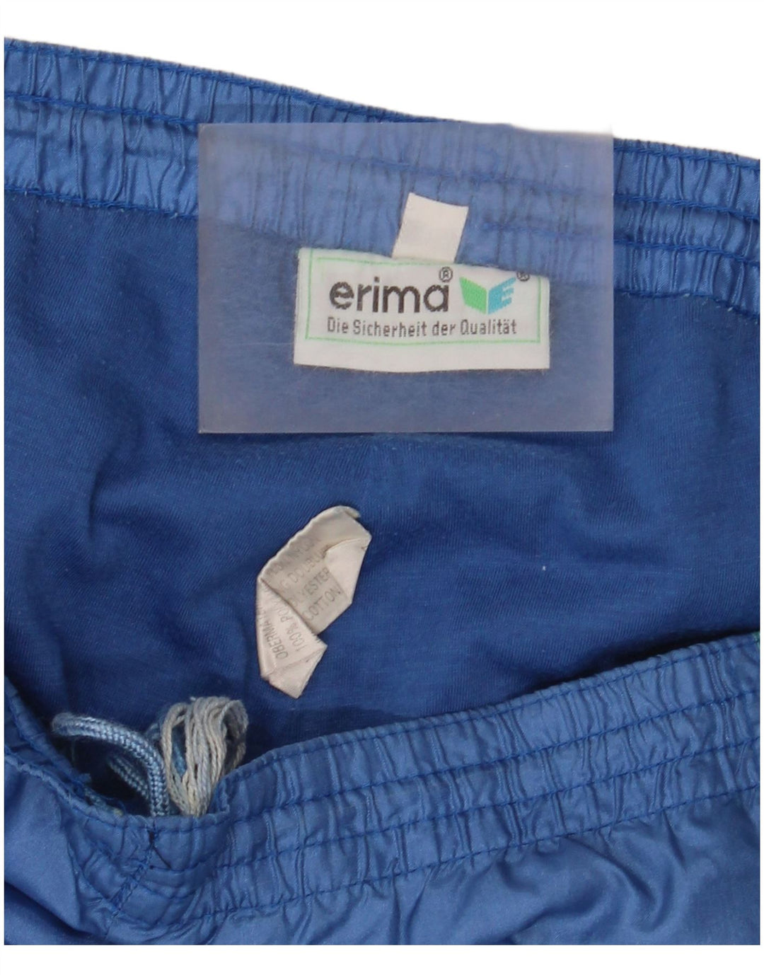 Erima Herre træningsdragt Bukser Joggers Large Blue Colourblock Polyamid