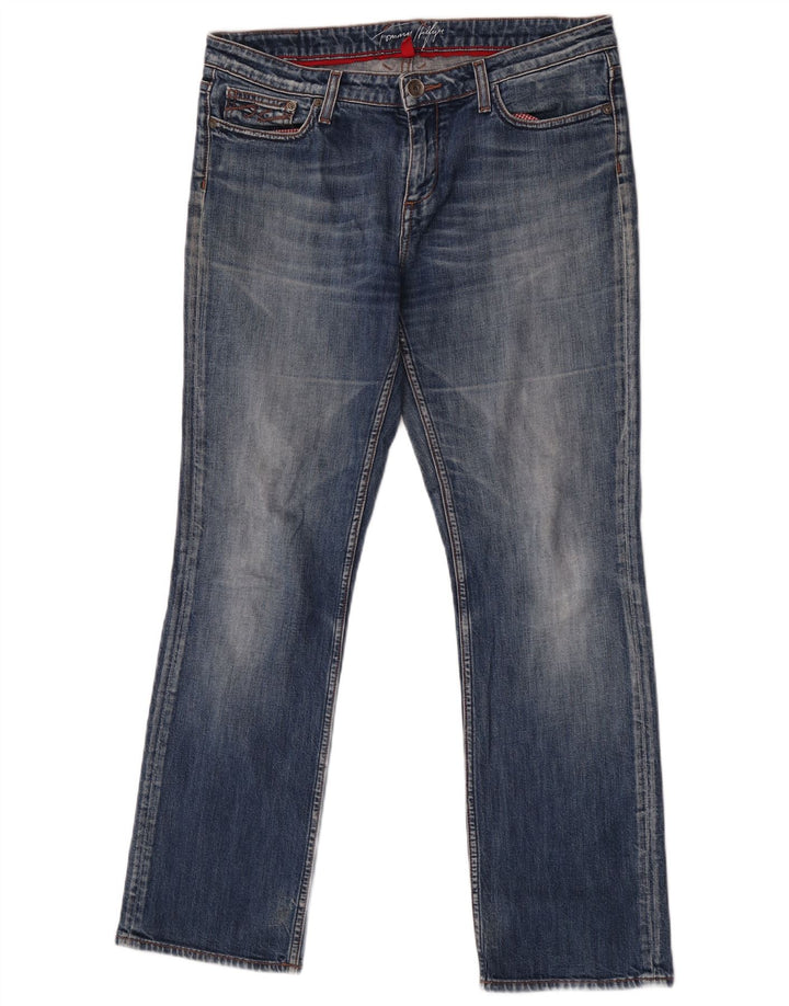 Tommy Hilfiger Lige Jeans til kvinder W32 L30 Blå Bomuld