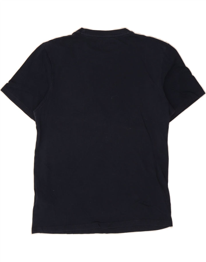 TIMBERLAND Mens Regular Fit Graphic T-Shirt Top Small Navy Blue Cotton Vintage Timberland and Second-Hand Timberland from Messina Hembry 