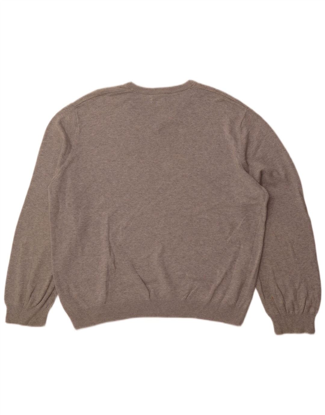 Marks & Spencer Herre V-hals sweater 2XL Grå Bomuld
