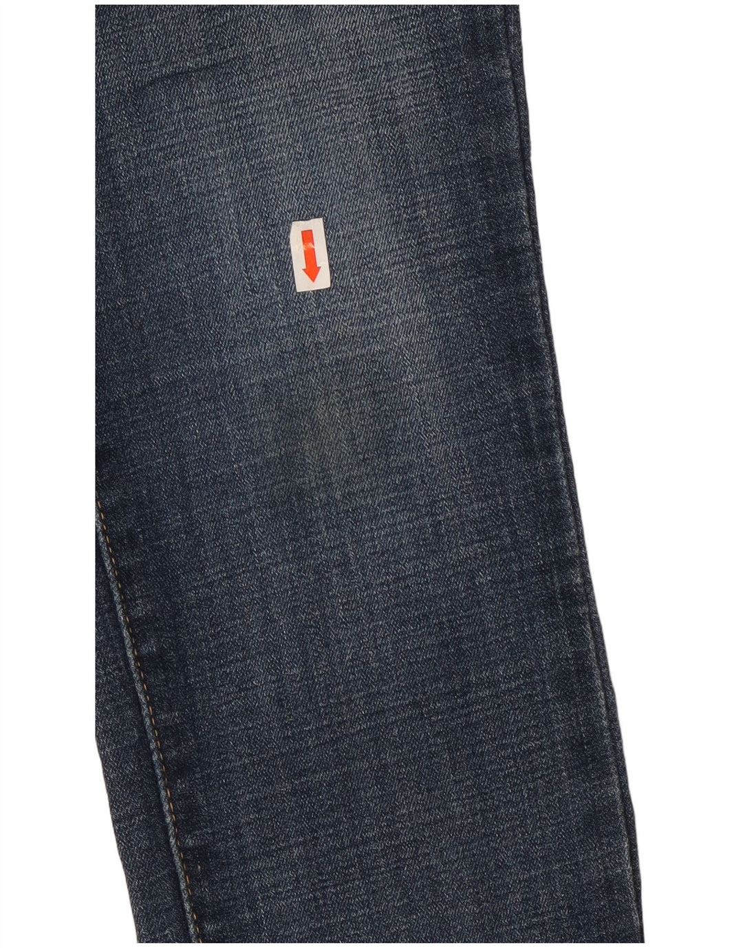 LEVI'S Dame 721 Skinny Jeans med høj talje W28 L29 Marineblå