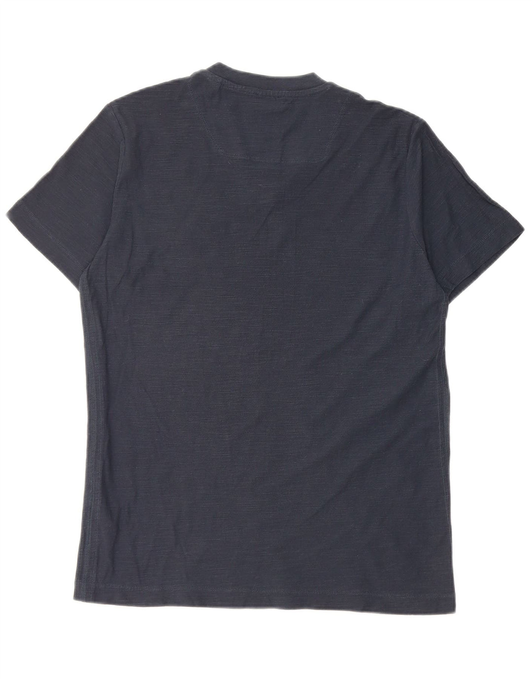 Diesel herre T-shirt top lille marineblå flækket bomuld