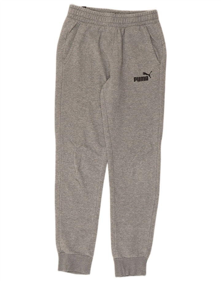 PUMA Mens Tracksuit Trousers Joggers Small  Grey
