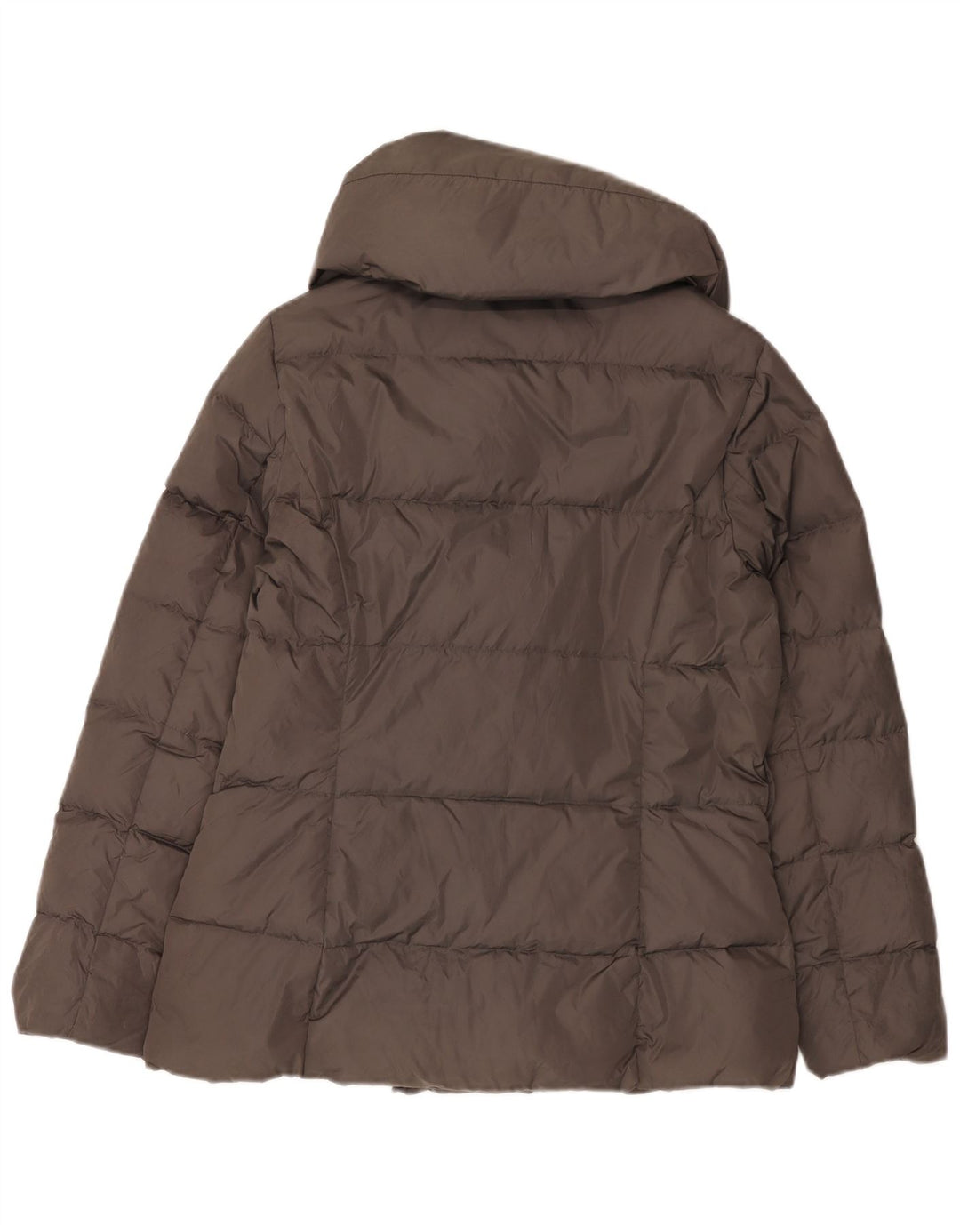 Ellesse Dame Polstret Jakke UK 14 Medium Grå Nylon