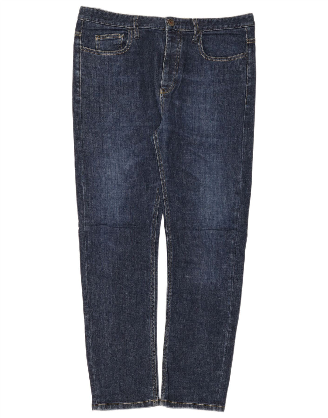 Benetton Dame Slim Jeans W34 L28 Blå
