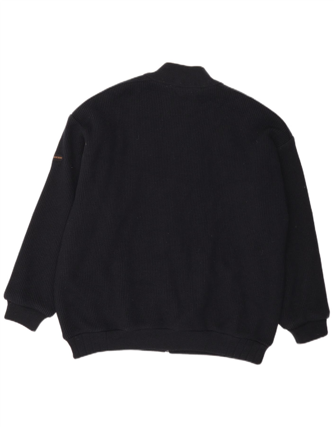 Il Granchio Herre Cardigan Sweater Large Navy Blue Wool