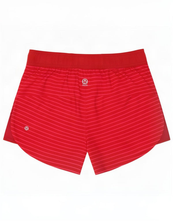 Lululemon Dame Sports Shorts US 6 Medium Pink Stribet