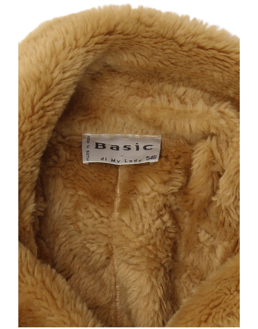 Basic Sherpa-jakke til kvinder UK 18 XL Beige