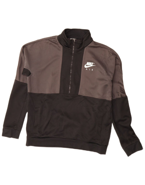 Nike drenge grafisk træningsdragt topjakke 13-14 år XL Sort Colourblock