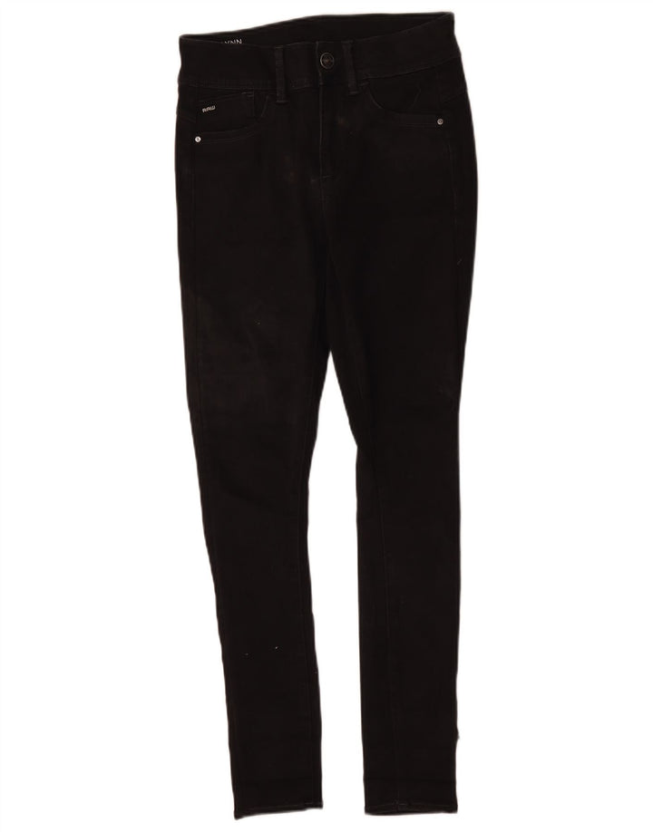 G-Star Dame Lynn Skinny Jeans W27 L30 Sort Polyester