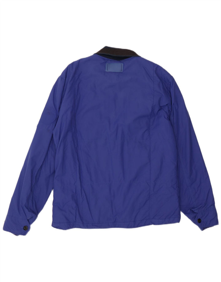 G-Star Herre Windbreaker Jacket UK 42 XL Blå Nylon