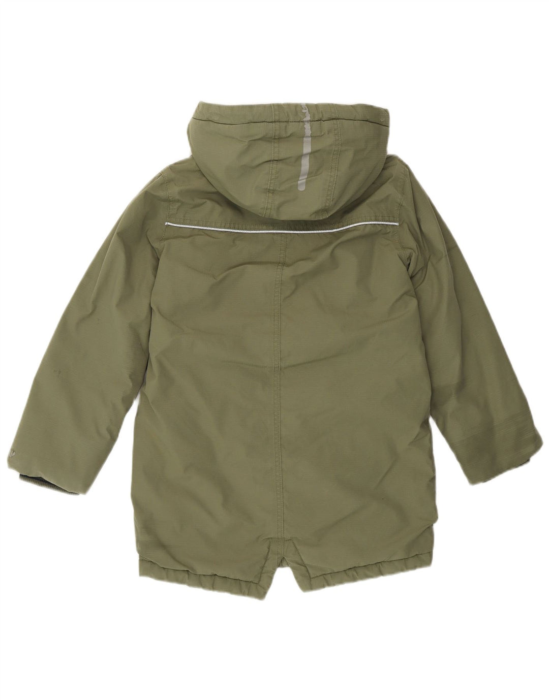 Fat Face drenge hættejakke parka 8-9 år Khaki Cotton