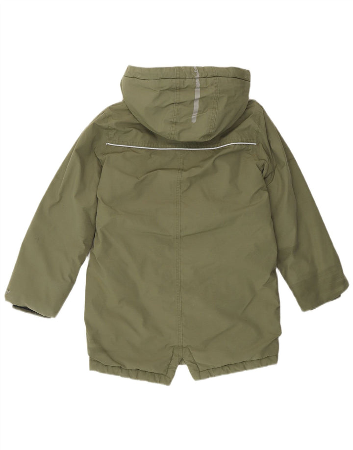 Fat Face drenge hættejakke parka 8-9 år Khaki Cotton