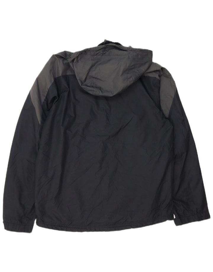 Nike Herre Storm-Fit Graphic Windbreaker Jacket UK 38 Medium Black Polyester