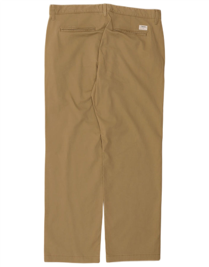 Timberland Straight Chino-bukser til mænd W36 L32 Khaki