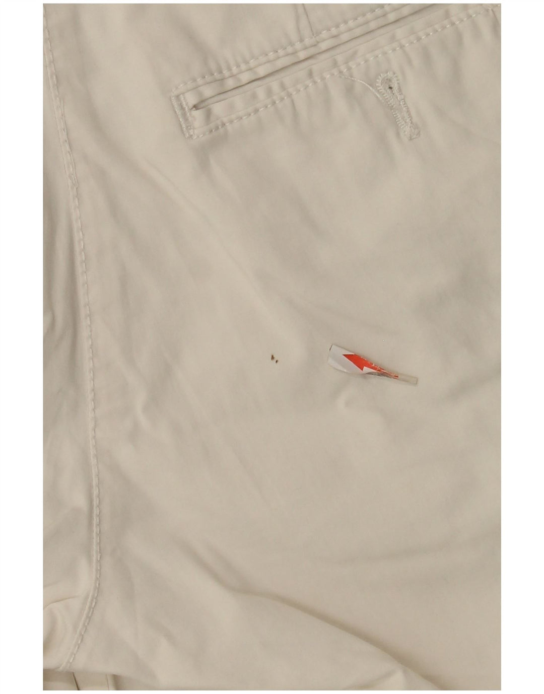 Slam Chino Shorts til kvinder IT 42 Medium W30 Hvid Bomuld