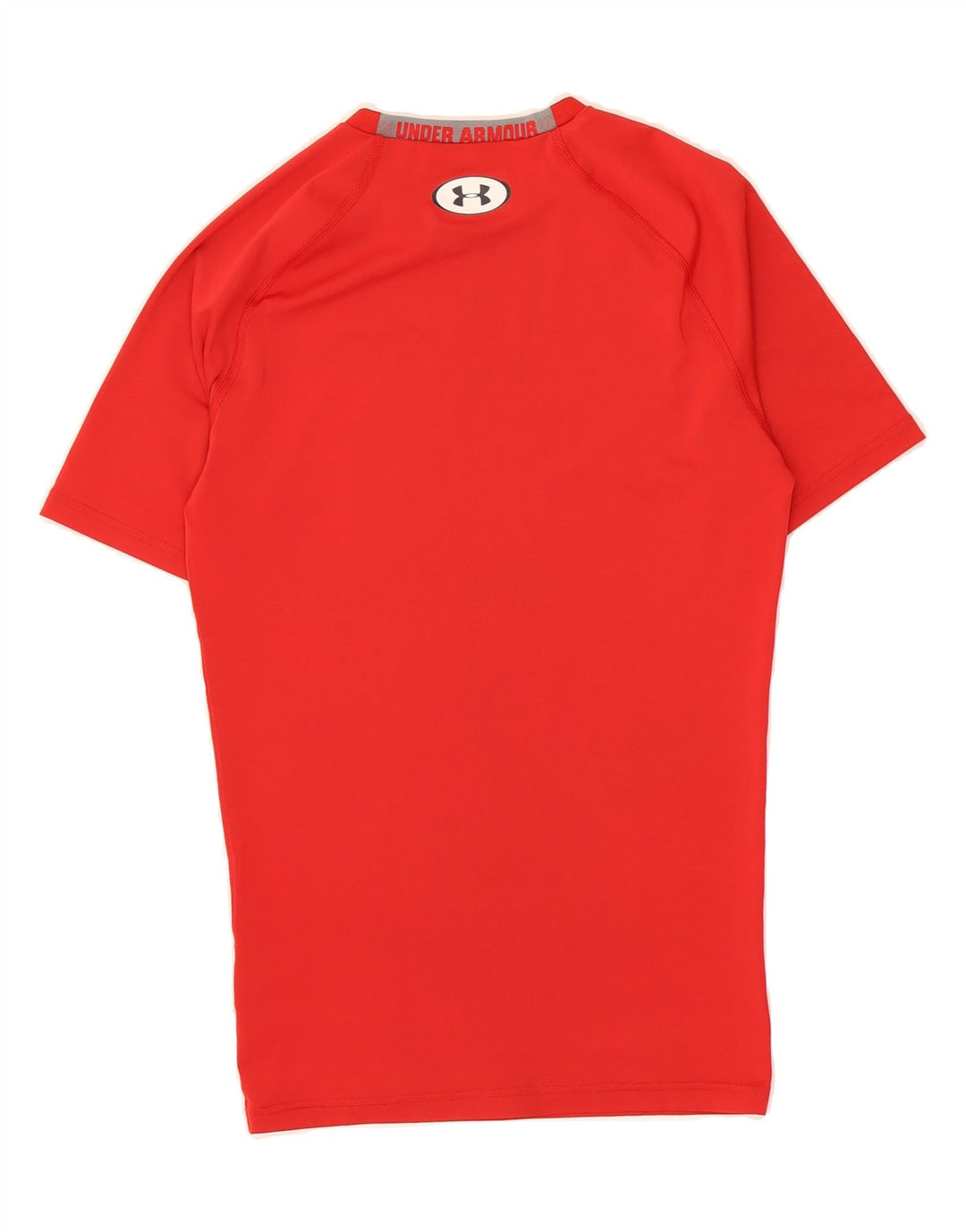 UNDER ARMOUR Womens T-Shirt Top UK 12 Medium Red Polyester Vintage Under Armour and Second-Hand Under Armour from Messina Hembry 